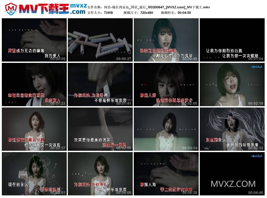 何洁-现在到永远_国语_流行_MD200647